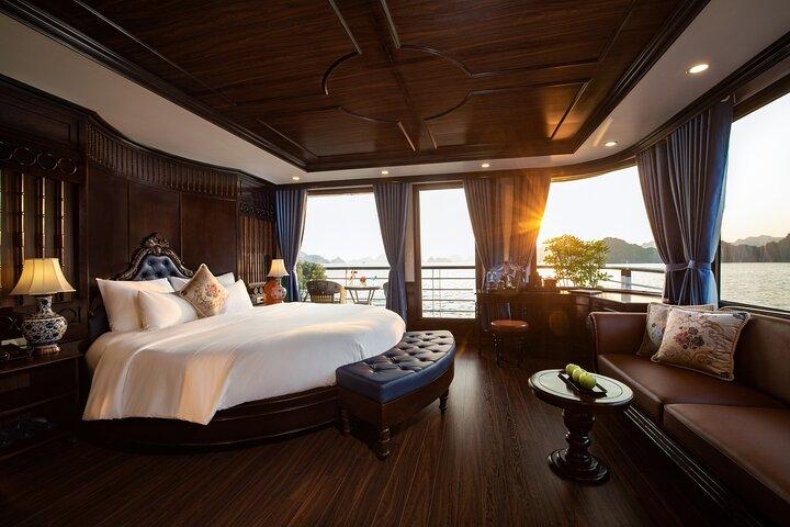 V.I.P Suite Cabin on Luxury 5 Star Cruise in Halong Bay (2D/1N)