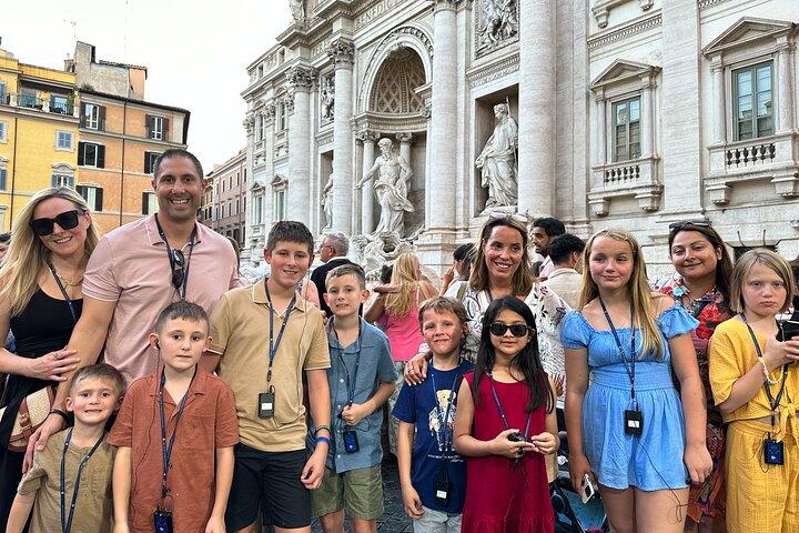Rome Tour for Kids & Families w Gelato & Pizza including Pantheon