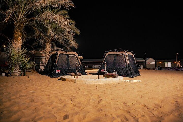 Overnight Desert Safari with BBQ Dinner & Breakfast Abu Dhabi