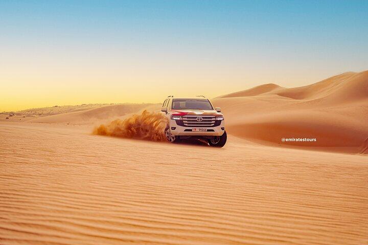 Overnight Desert Safari with BBQ Dinner & Breakfast Abu Dhabi