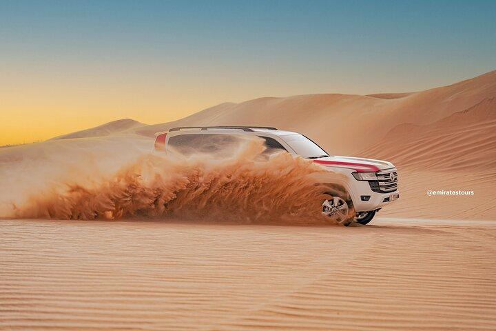 Overnight Desert Safari with BBQ Dinner & Breakfast Abu Dhabi