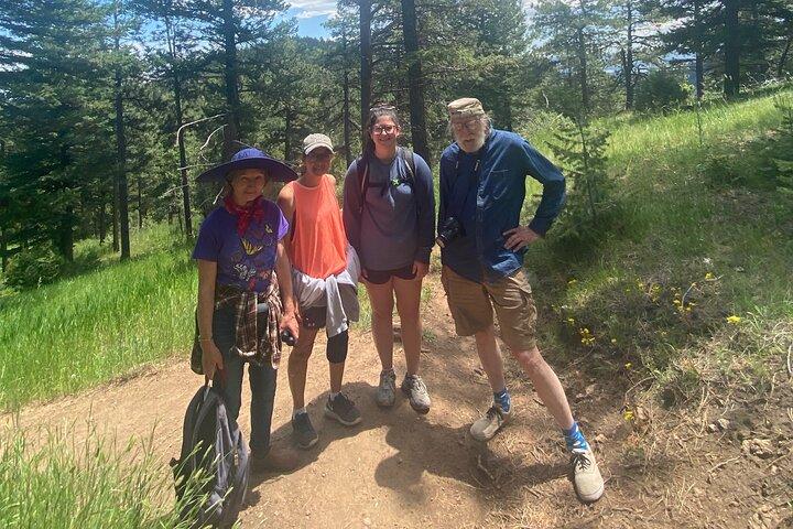 Guided Hiking Tour in Colorado Rocky Mountains View of Mt BlueSky