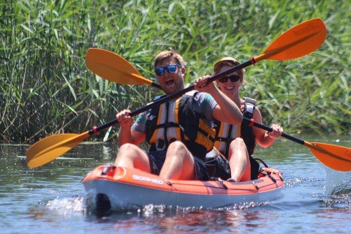 Skadar Lake Individual Kayaking Hidden Canals and Swimming