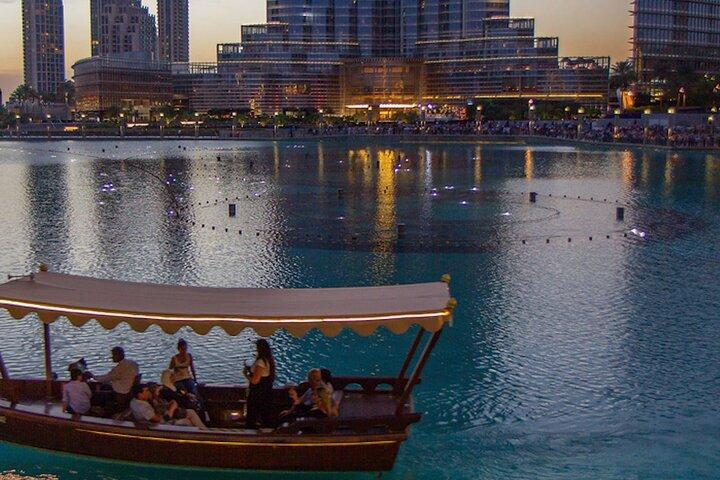 Dubai Fountain Show Lake ride Tickets