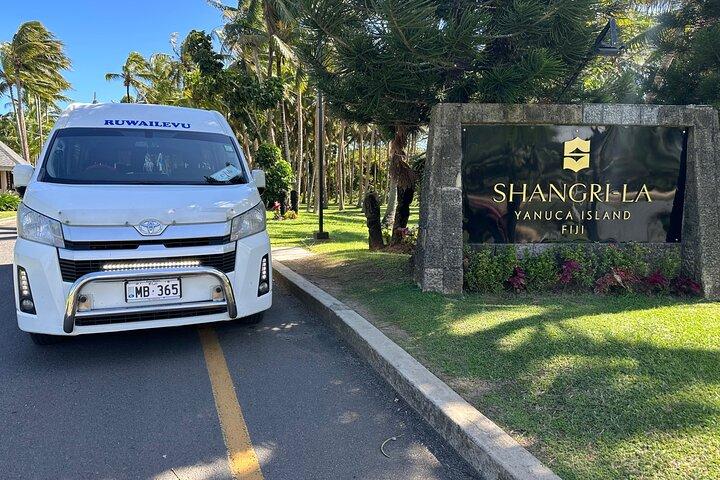 Private Transfer :Nadi Airport to Shangri-La Fijian Resort Yanuca