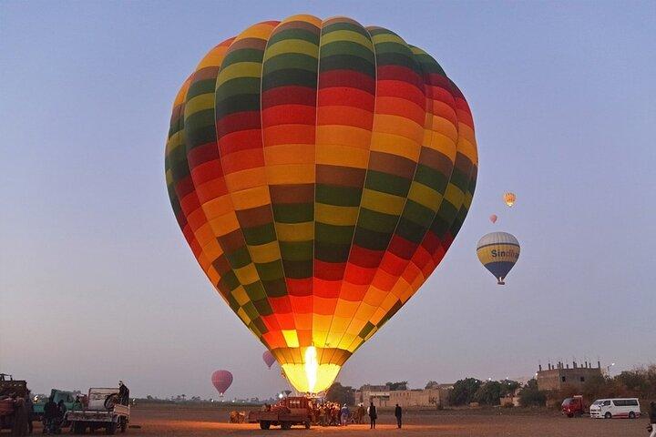 Sunrise VIP Hot Air Balloon Ride in Luxor