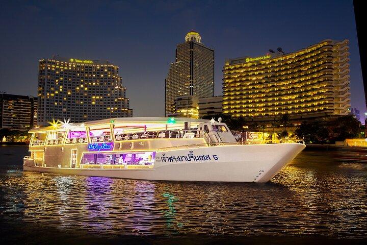 Bangkok Chao Phraya River Cruise Dinner and optional Transfer