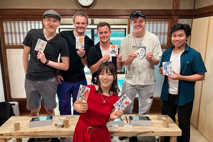 Calligraphy & Digital Art Workshop in Kyoto