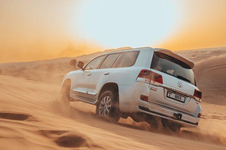 Combo:Private Desert Safari + dinner & ATV Self-drive/Quad Bike