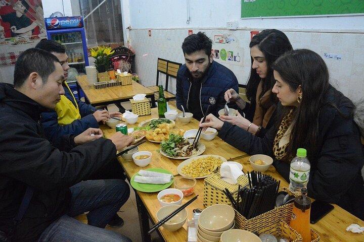 Hanoi Street Food Tour By Motorbike + Sightseeing SAFE & FUN