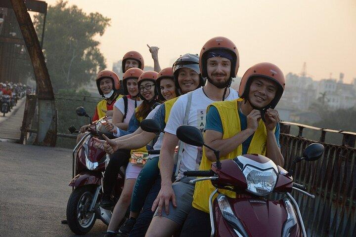 Hanoi Street Food Tour By Motorbike + Sightseeing SAFE & FUN