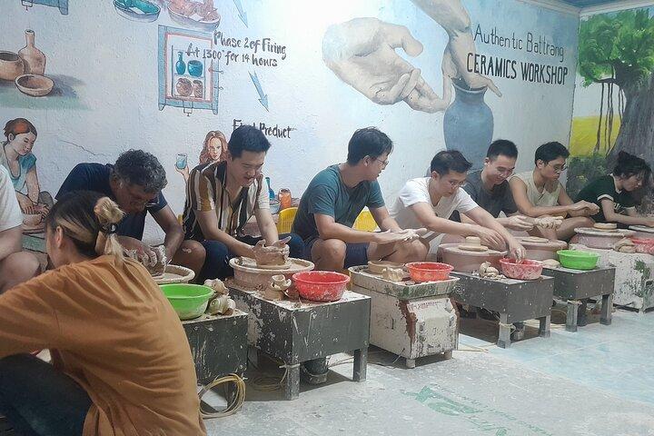 Bat trang Pottery Class in Hanoi Old Quarter/Handmade experience