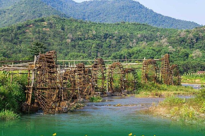 Pu Luong 3 Days Tour from Hanoi : Waterfall, Cave & Water Wheels