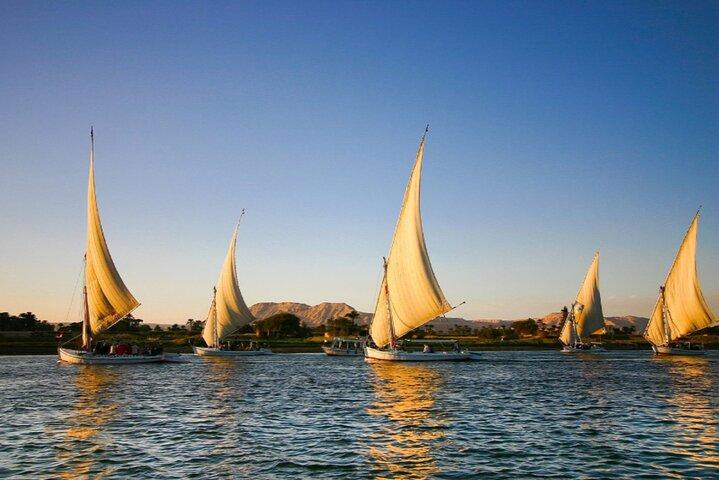 Felucca Sailing on the Nile in Cairo