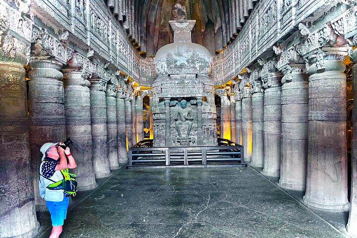 From Pune: 3-Day Guided Tour of Ajanta, Ellora & Aurangabad City