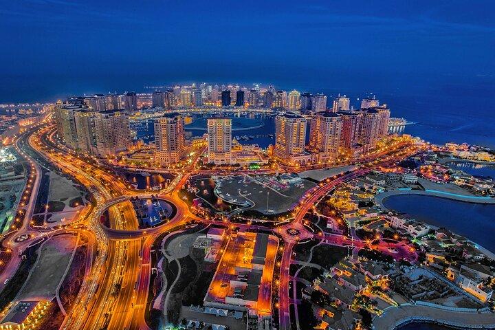 Doha Night City Tour,Souq waqif, Katara, Pearl Qatar,Lusail City