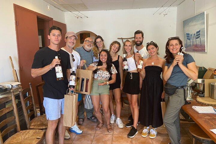Small Group Guided E-bike Tour in Nice's Organic Vineyard