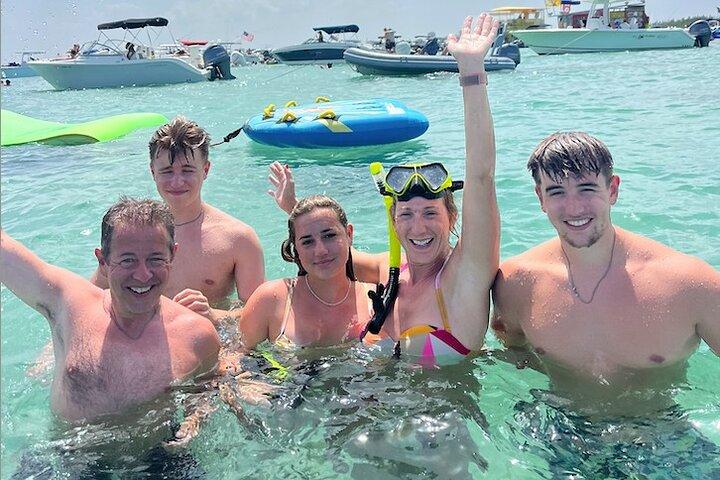 Raccoon, Mangroves & Sandbar Adventure, Water Toys & Snorkel Boat
