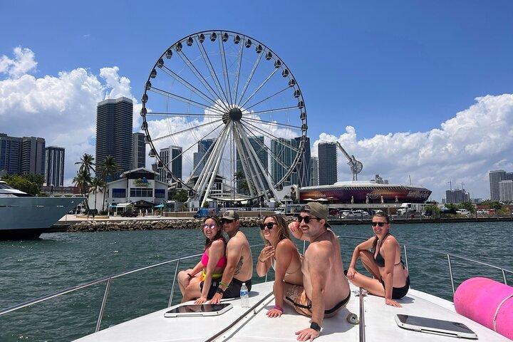 Miami Boat Rental for Day or Sunset Cruise with Captain