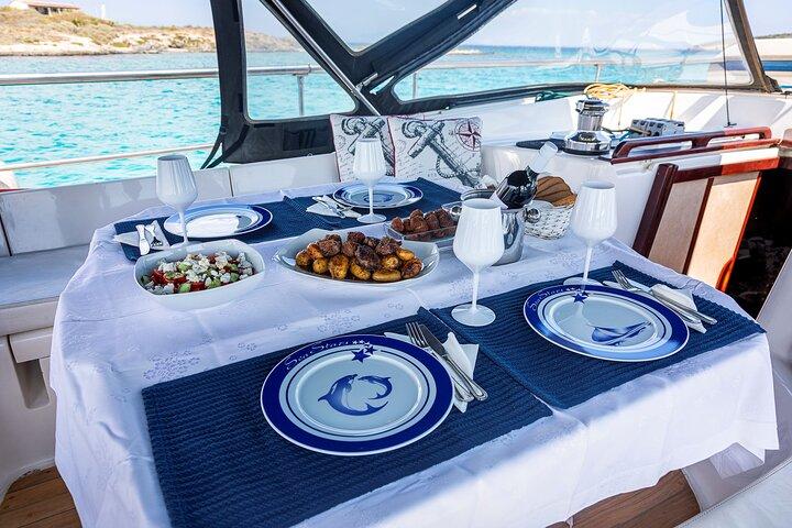 Private Luxury Dinner On Board Moored In Athens