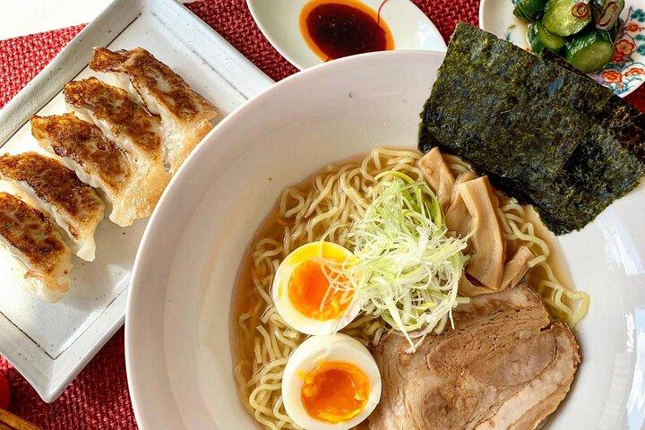 Home style Ramen and Homemade Gyoza in Kyoto