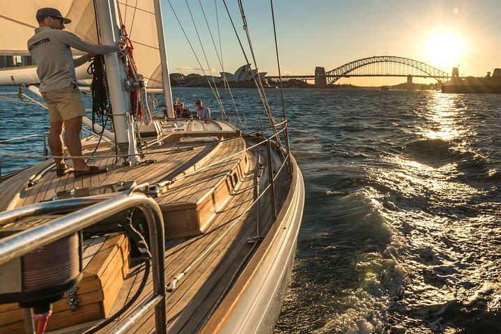 Sydney Harbour: Hands-On Sailing Experience on Luxury Yacht