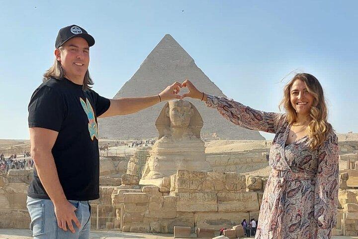 Cairo layover Giza pyramids Sphinx and Nile felucca ride