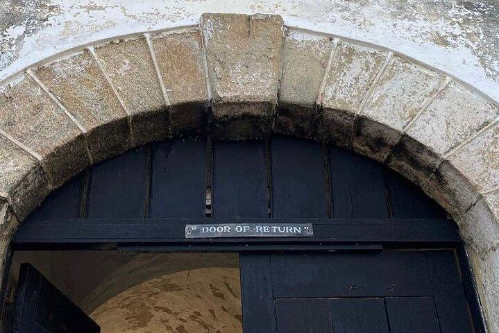 Cape Coast Castle, Assin Manso Slave River and Door of No Return