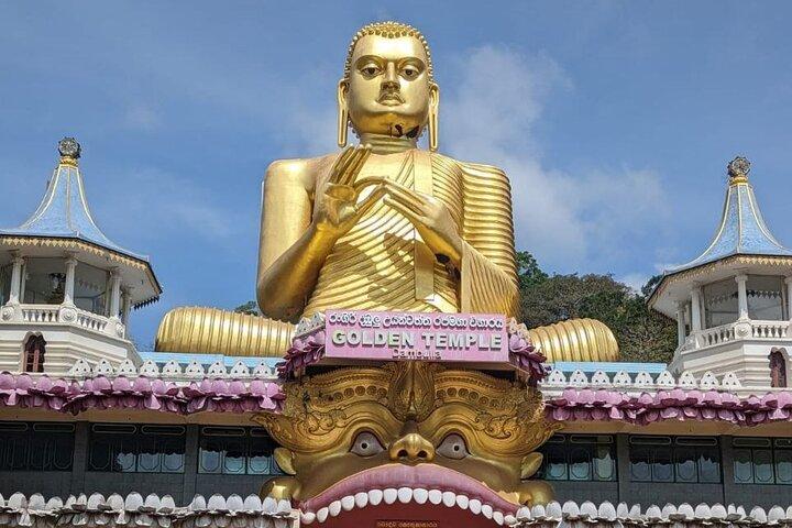 Full day tour to Dambulla, Sigiriya, Elephant Safari from Colombo