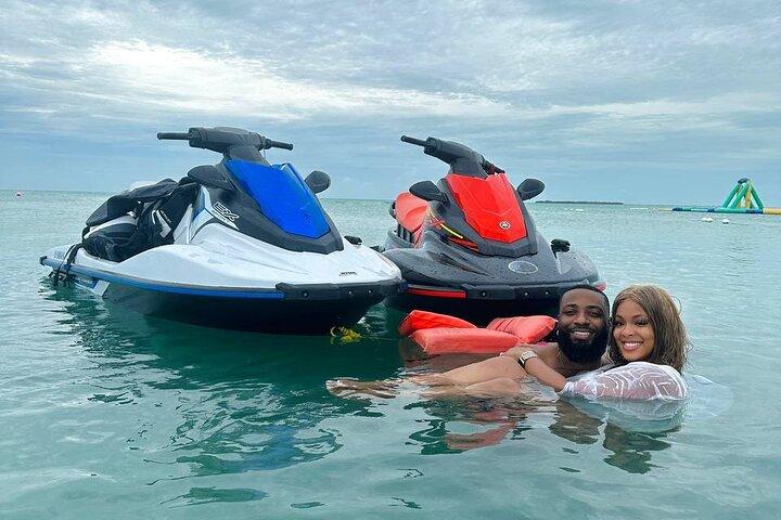 4-Hour Guided Jet Ski Tour to Secret Beach, San Pedro, Belize