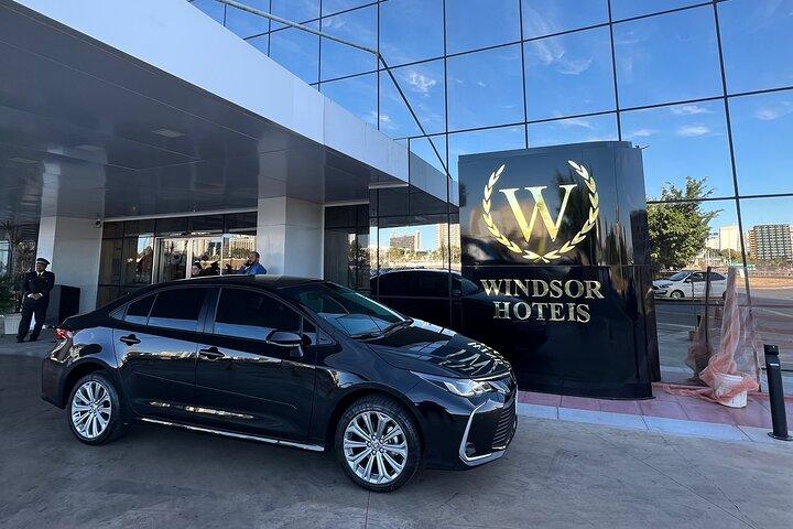 Airport pick up services 
Same day booking.
Driver speak English, Spanish and Portuguese.