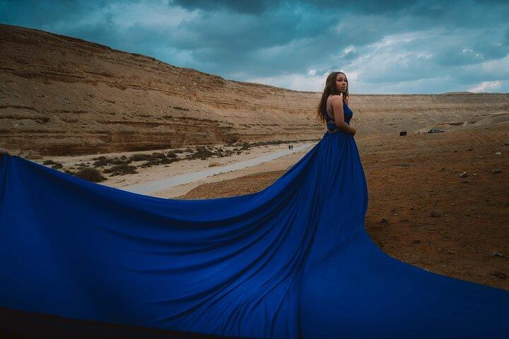 1 Hour Private Photoshoot in Giza with Flying Dress