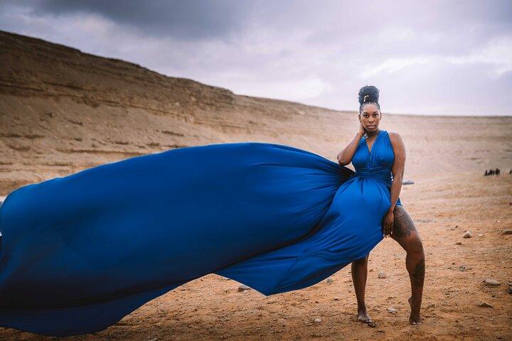 1 Hour Private Photoshoot in Giza with Flying Dress