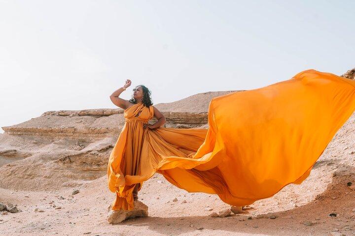 1 Hour Private Photoshoot in Giza with Flying Dress