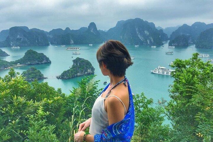 From Hanoi to Ninh Binh and Halong Bay Day Tour 2 Days 1 Night