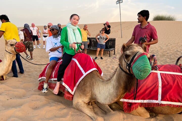 Dubai Desert Safari, 4x4 Dune Bashing, Camel Ride & BBQ Dinner