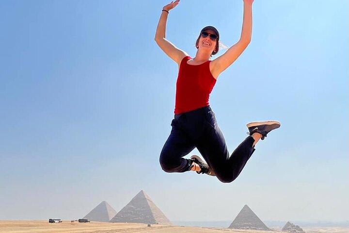 Private Day Trip Giza pyramids, Sakkara pyramid ,Memphis, Camel Ride, Lunch