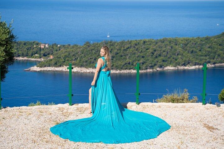 Dubrovnik: Private Flying Dress Photoshoot Experience