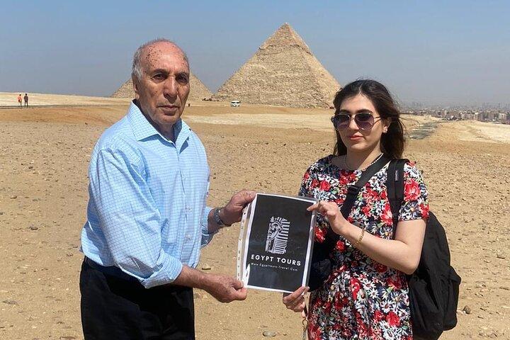 Private Tour to Giza Pyramids with Museum and khan elkhalily