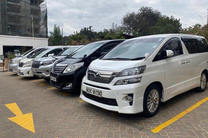 Private car hire with a driver in Nairobi Kenya