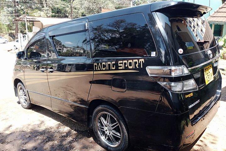 Private car hire with a driver in Nairobi Kenya