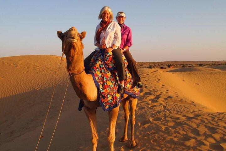 Riding a Camel West of Luxor
