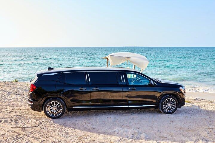 Deluxe GMC Limousine from CUN Airport to Playa Mujeres