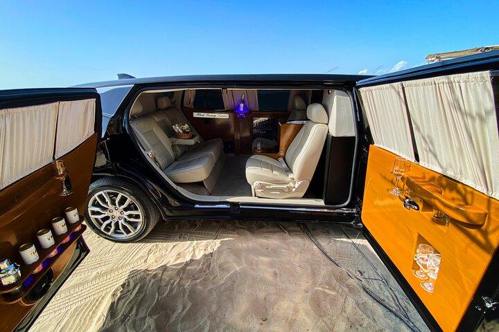 Deluxe GMC Limousine from CUN Airport to Cancun Hotel Zone