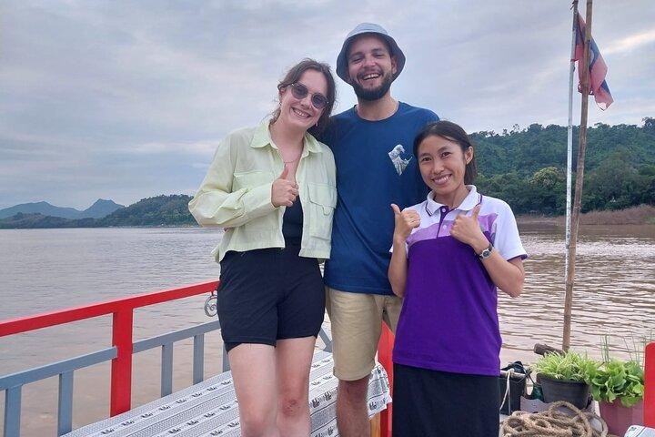 Luang Prabang Mekong Sunset Cruise and Hot Pot Dinner