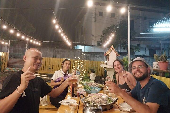 Luang Prabang Mekong Sunset Cruise and Hot Pot Dinner