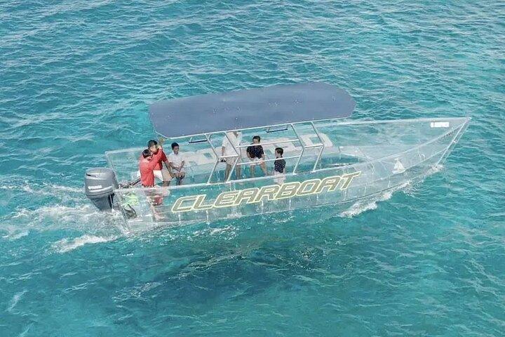 Crystal Boat Tour to Nichupté Lagoon CANCUN