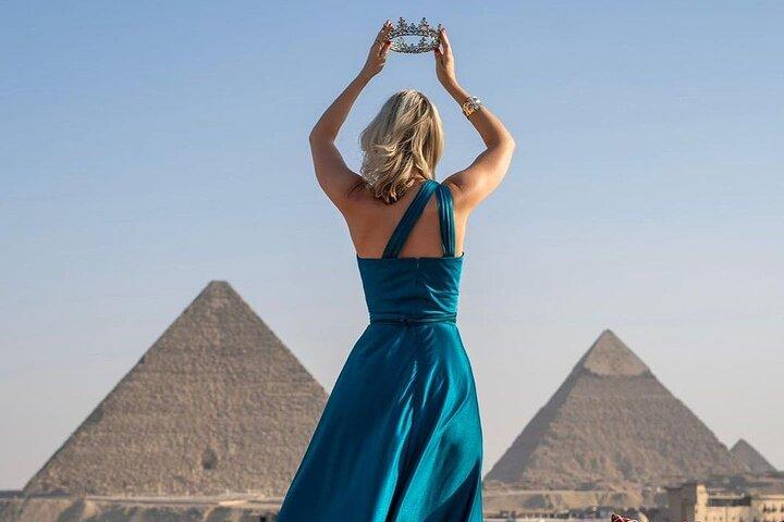 Giza Pyramids And Egyptian Museum Day Tour With Shopping
