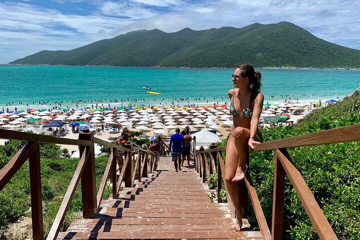 Meet the Brazilian Caribbean: Catamaran Tour to Arraial do Cabo!