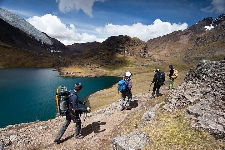 Excursion to Ausangate 7 lakes from Cusco.